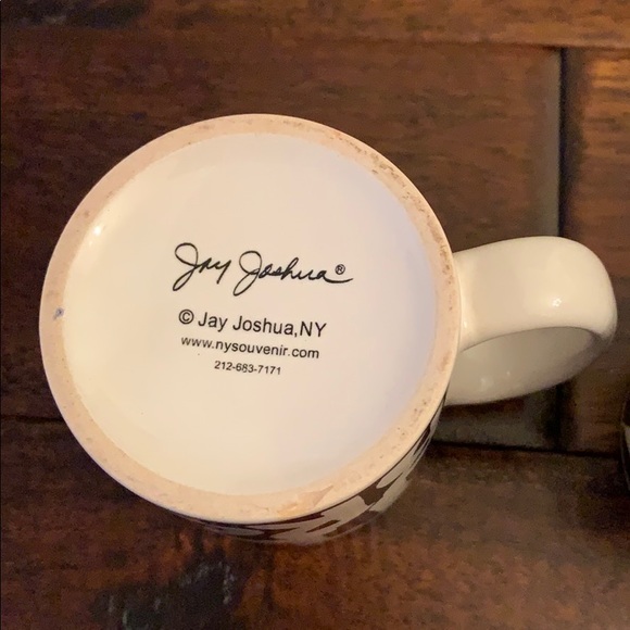 Jay Joshua set of 2 NYC espresso mugs - Picture 6 of 6